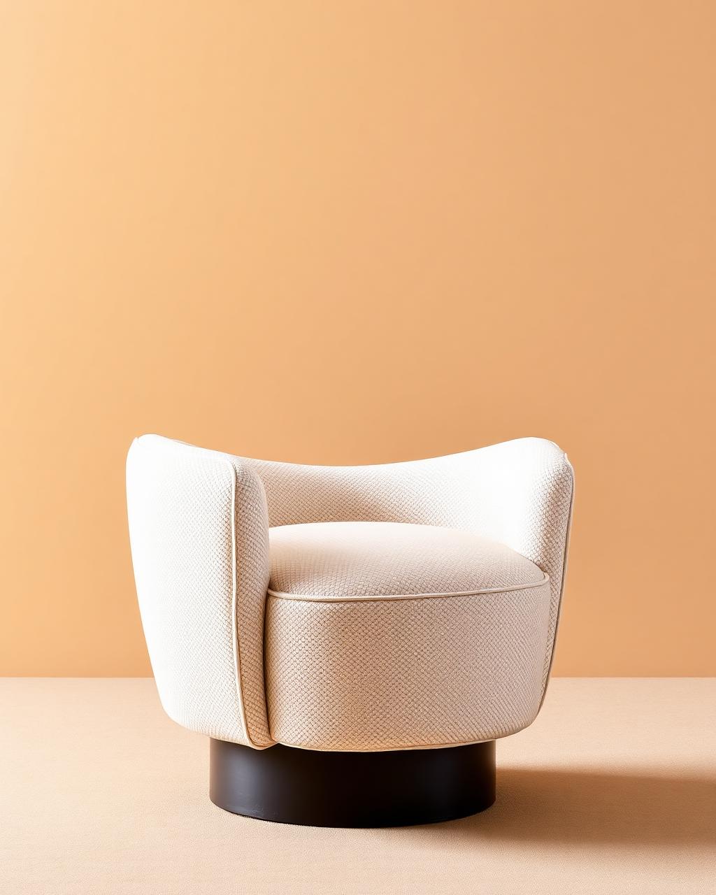 Sillón Barrel Blanco